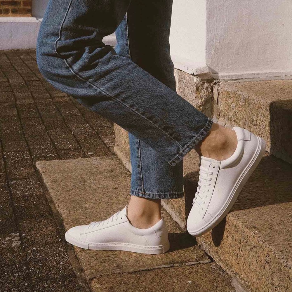 OLIVER CABELL LOW 1 WHITE SNEAKERS